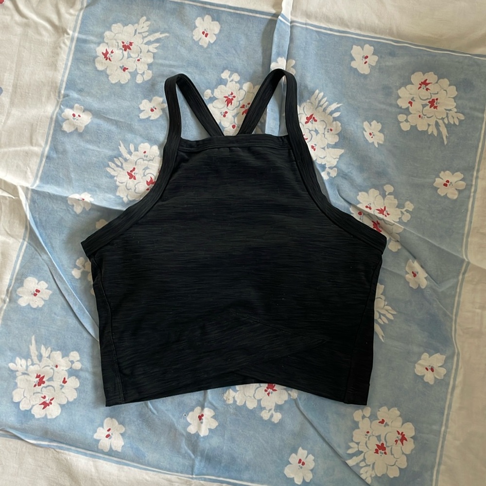 Prana High Neck Yoga Bra Top